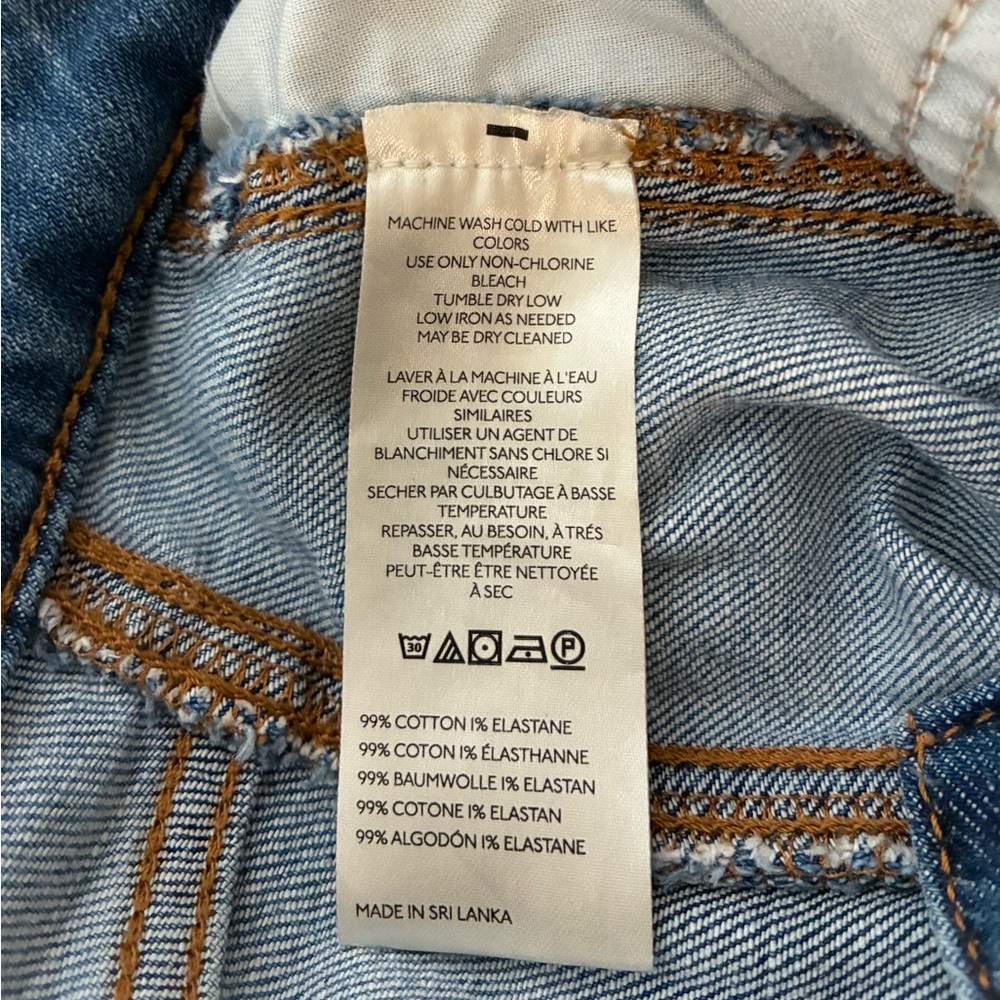 Kenna Mid-Rise Heritage Barrel Jeans - HEART edition by Pilcro. size 27 - Picture 11 of 14